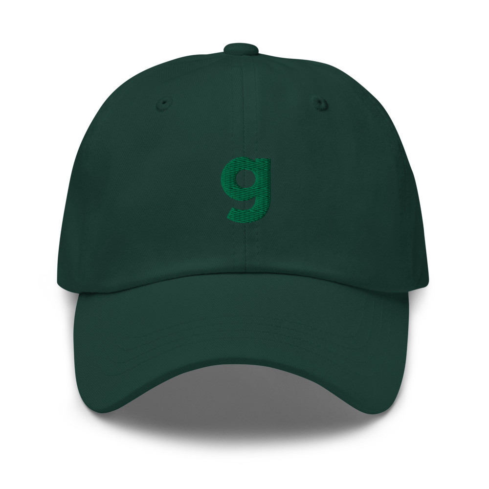 G Logo Dad Hat - Spruce