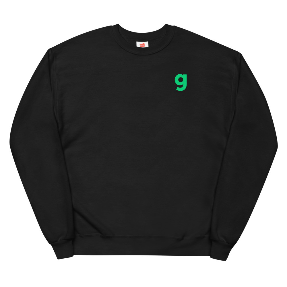 G Unisex Fleece Sweatshirt - Black / L