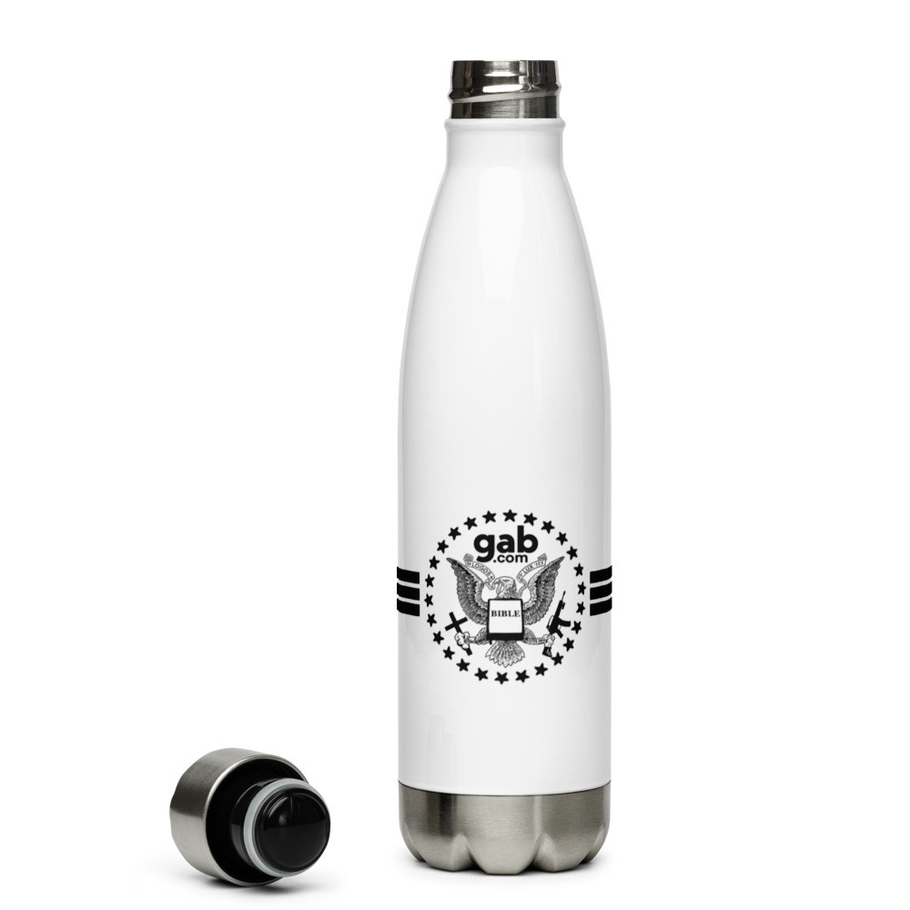 Gab Emblem Stainless Steel Bottle