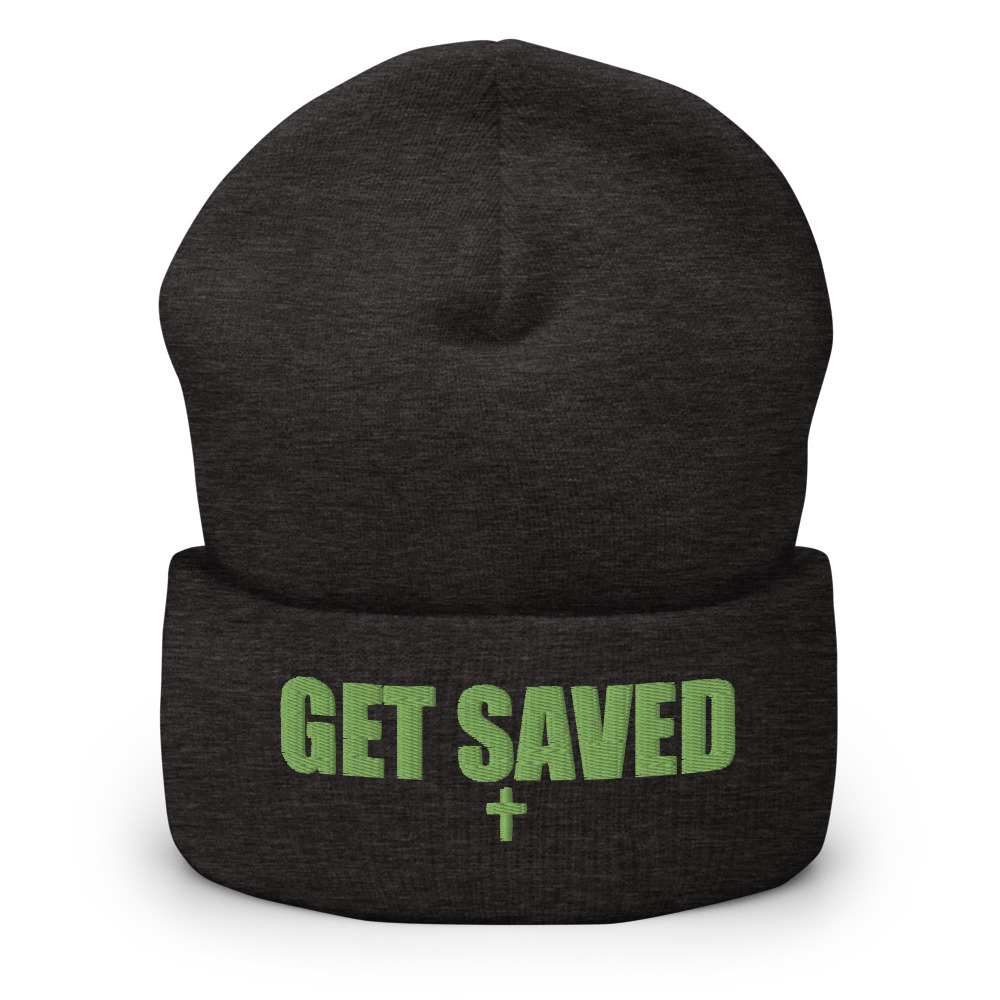 Get Saved Beanie - Dark Grey