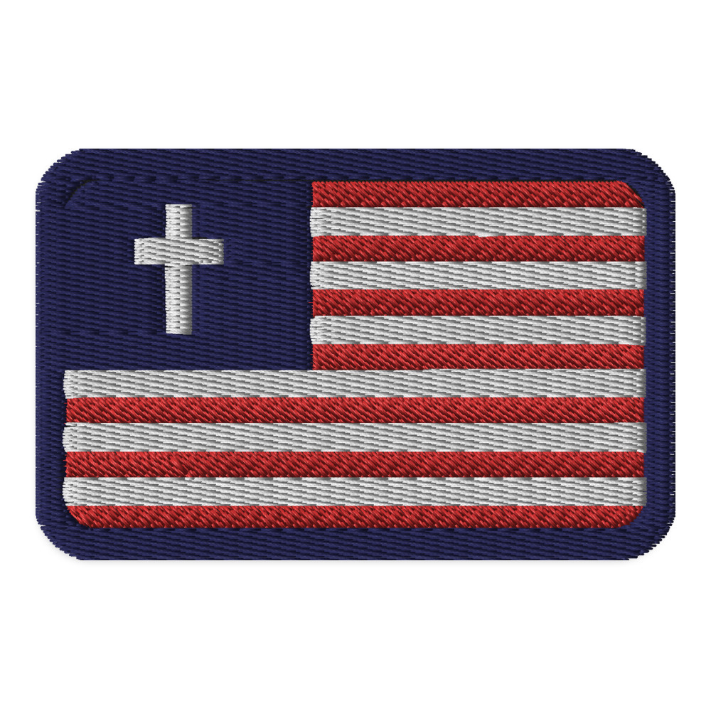 Christian Nationalist Embroidered Patch 