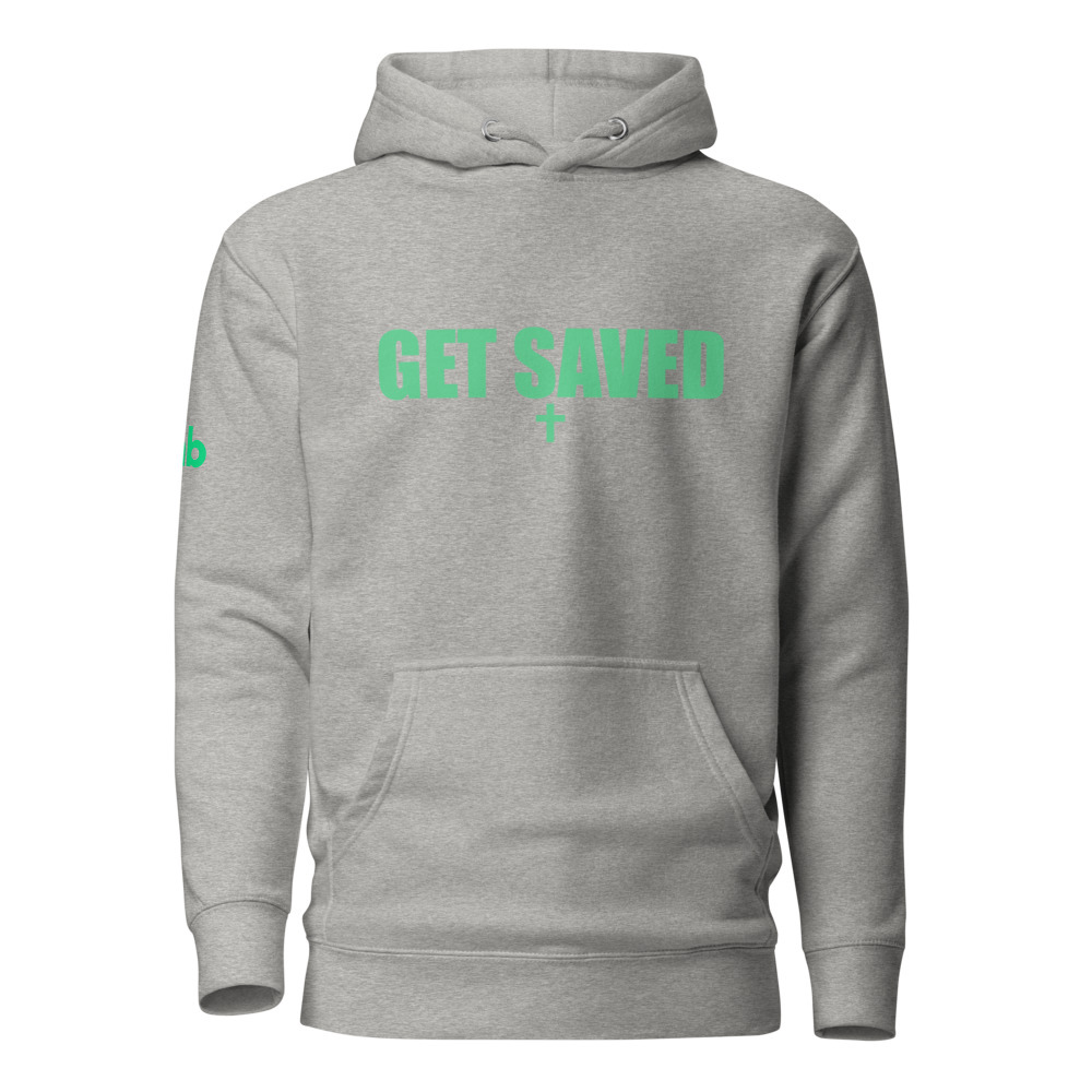 Get Saved Hoodie - Carbon Grey / L