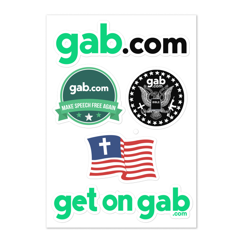 Gab Mix Sticker Sheet (+1 Yr. PRO)