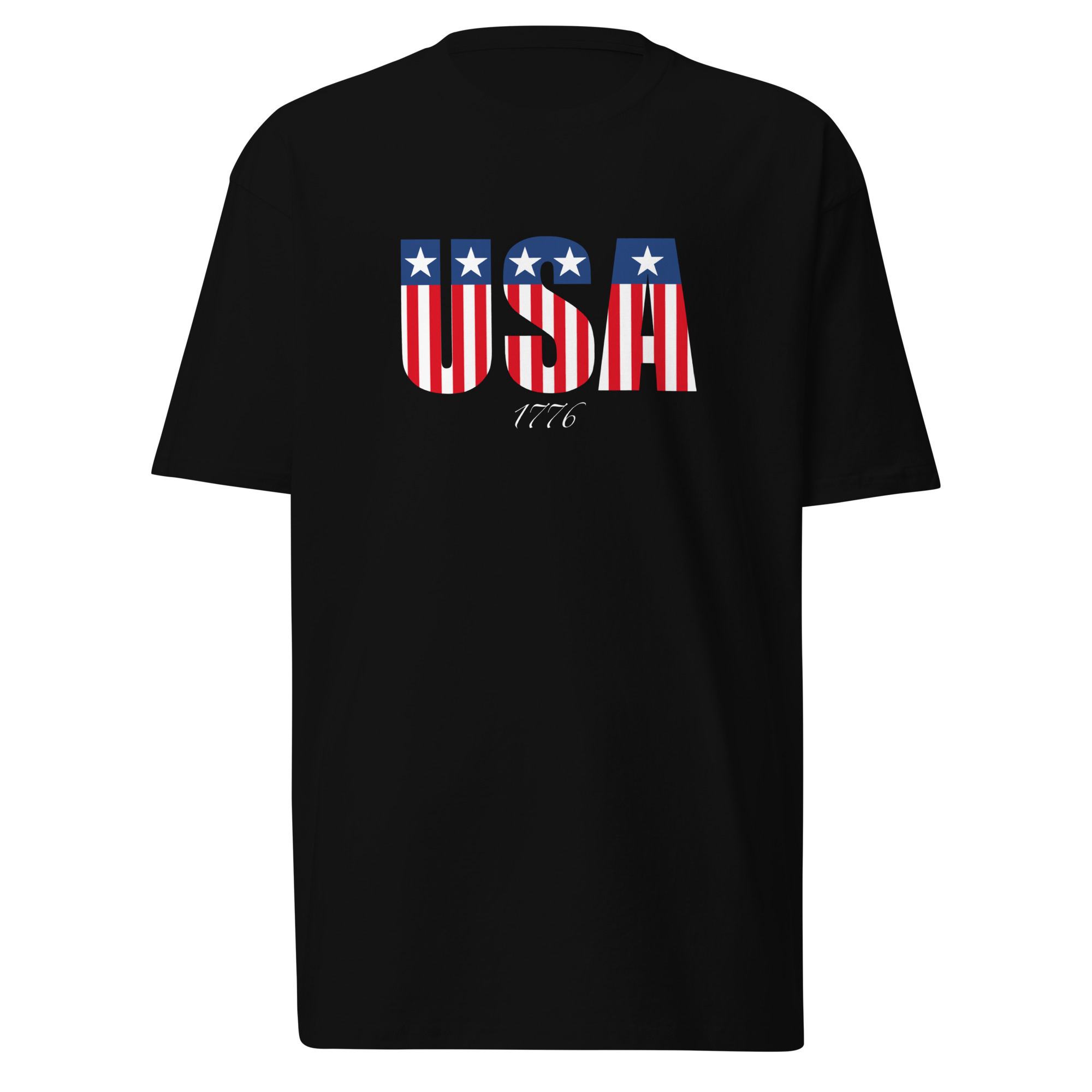 USA 1776 T-Shirt / Black / S