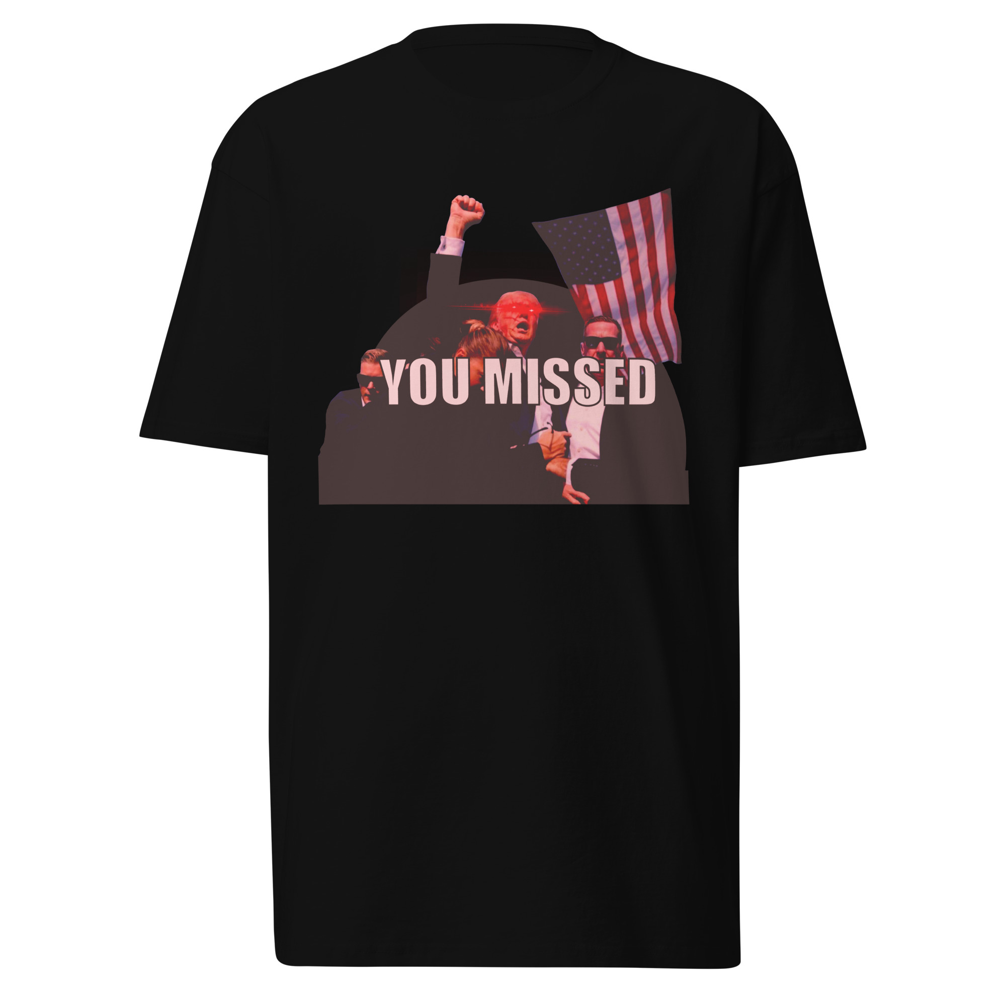 You Missed T-Shirt / Black / S