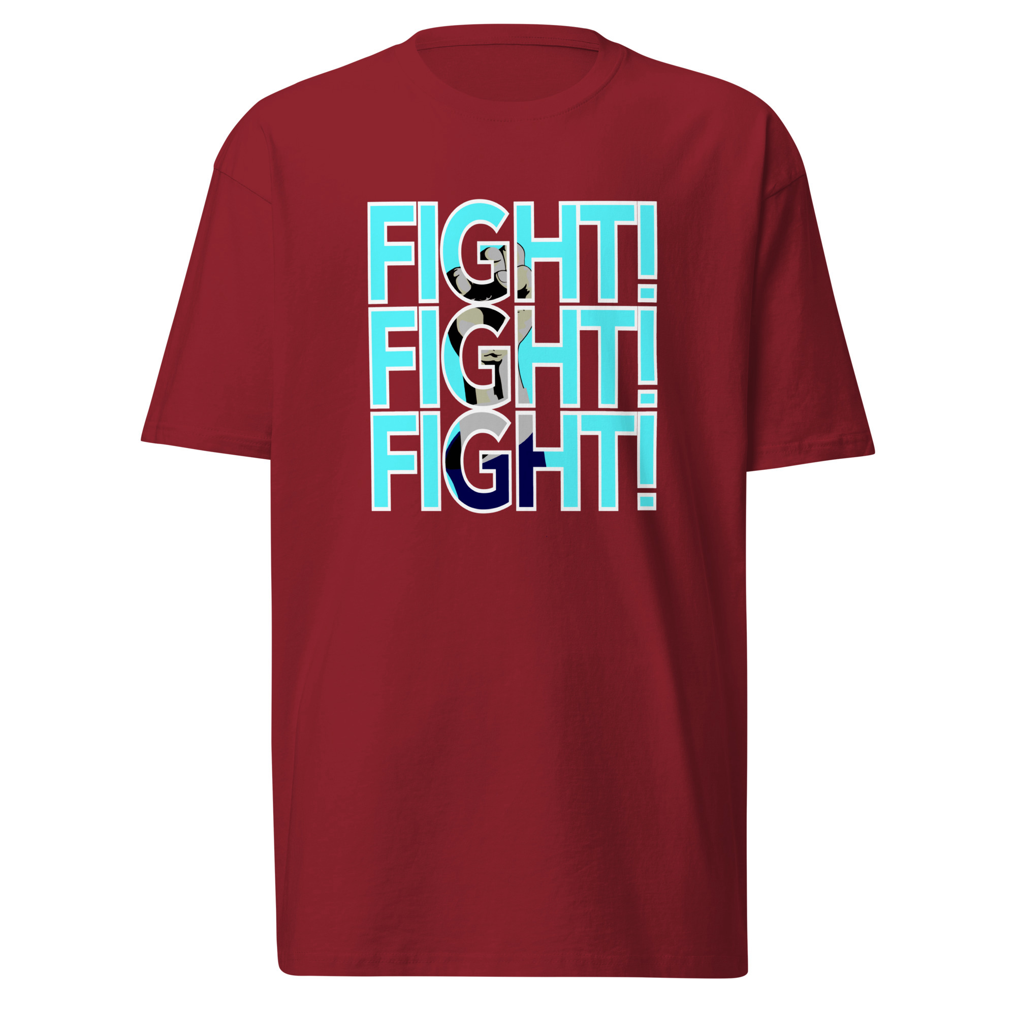 Trump Fight T-Shirt / Brick Red / L