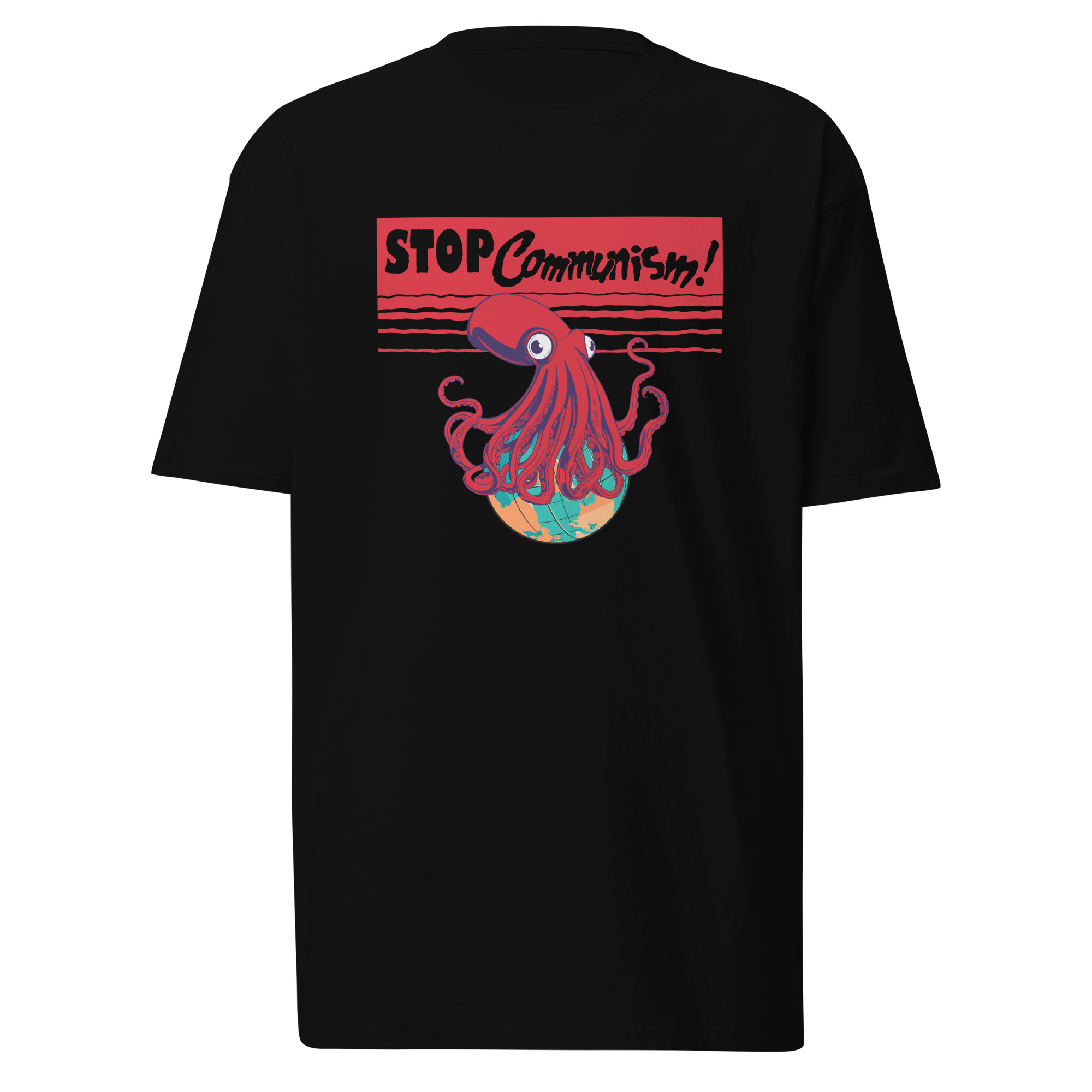 Stop Communism T-Shirt / Black / S