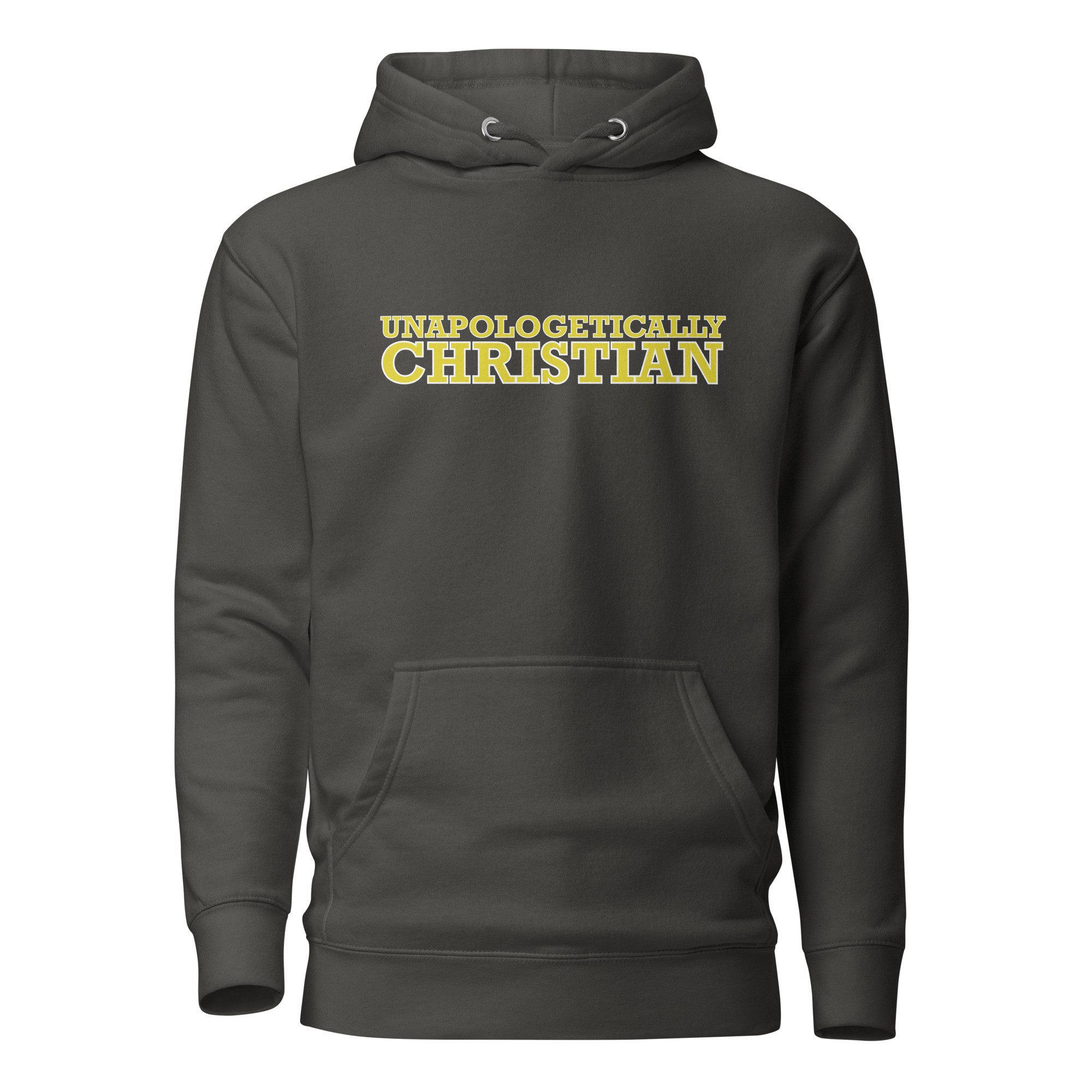 Unapologetically Christian Hoodie / Vintage Black / L