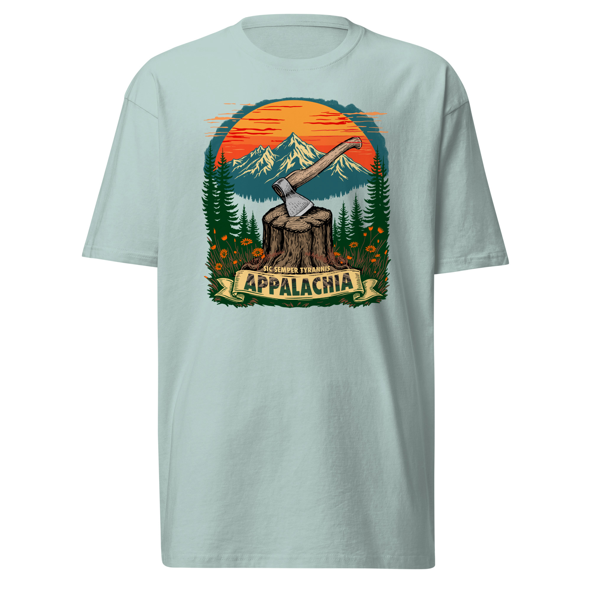 Appalachia T-Shirt / Agave / S