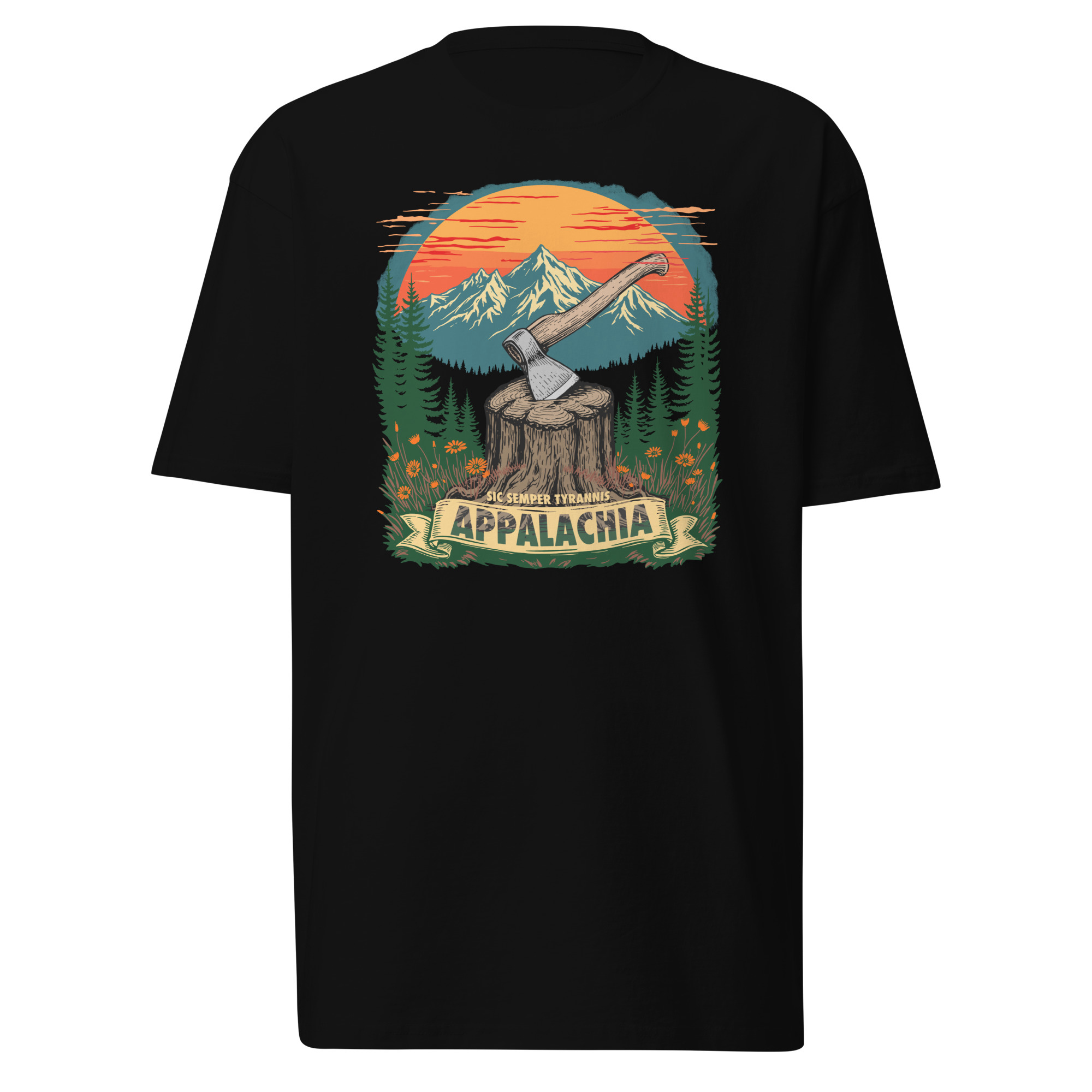 Appalachia T-Shirt / Black / M