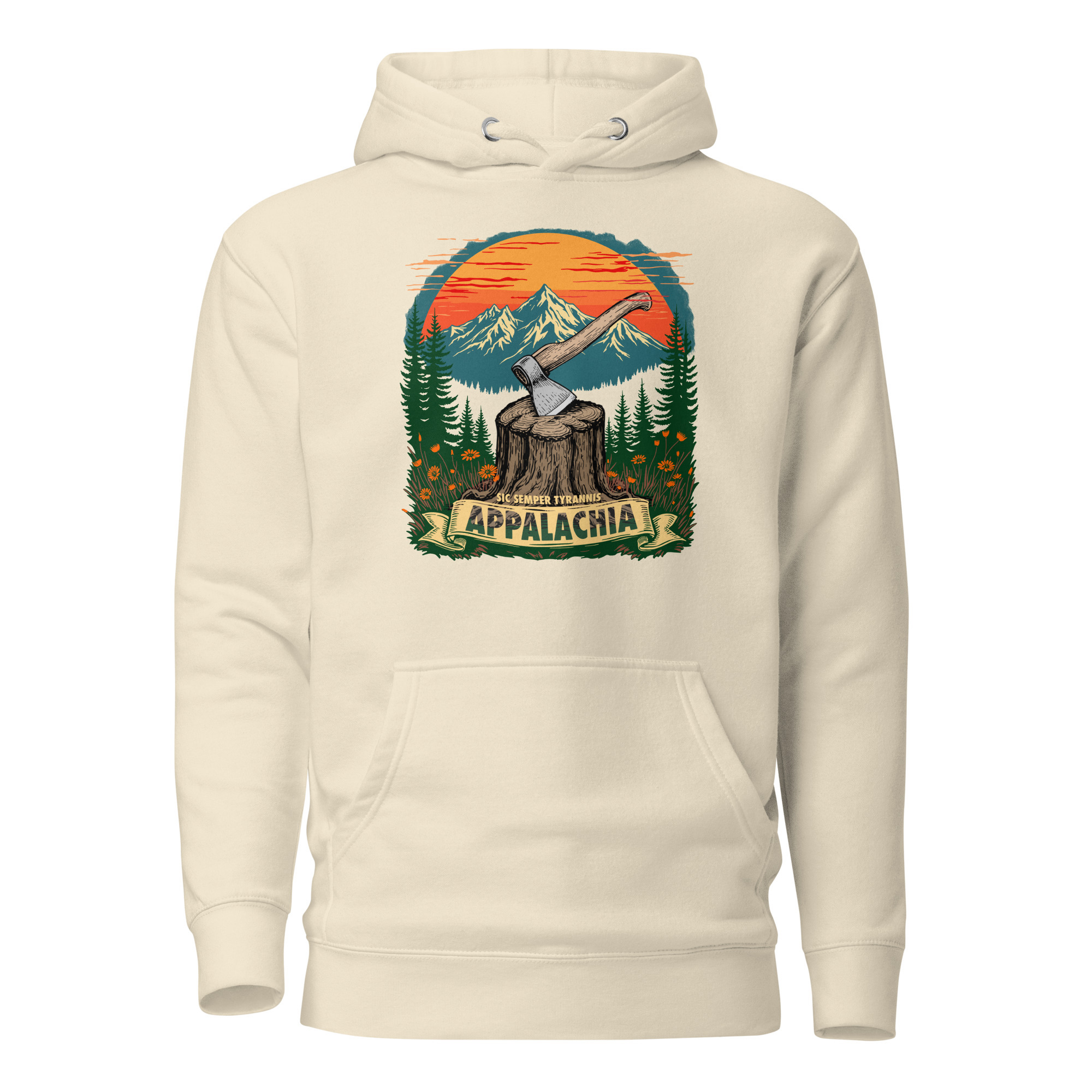 Appalachia Hoodie / Bone / S