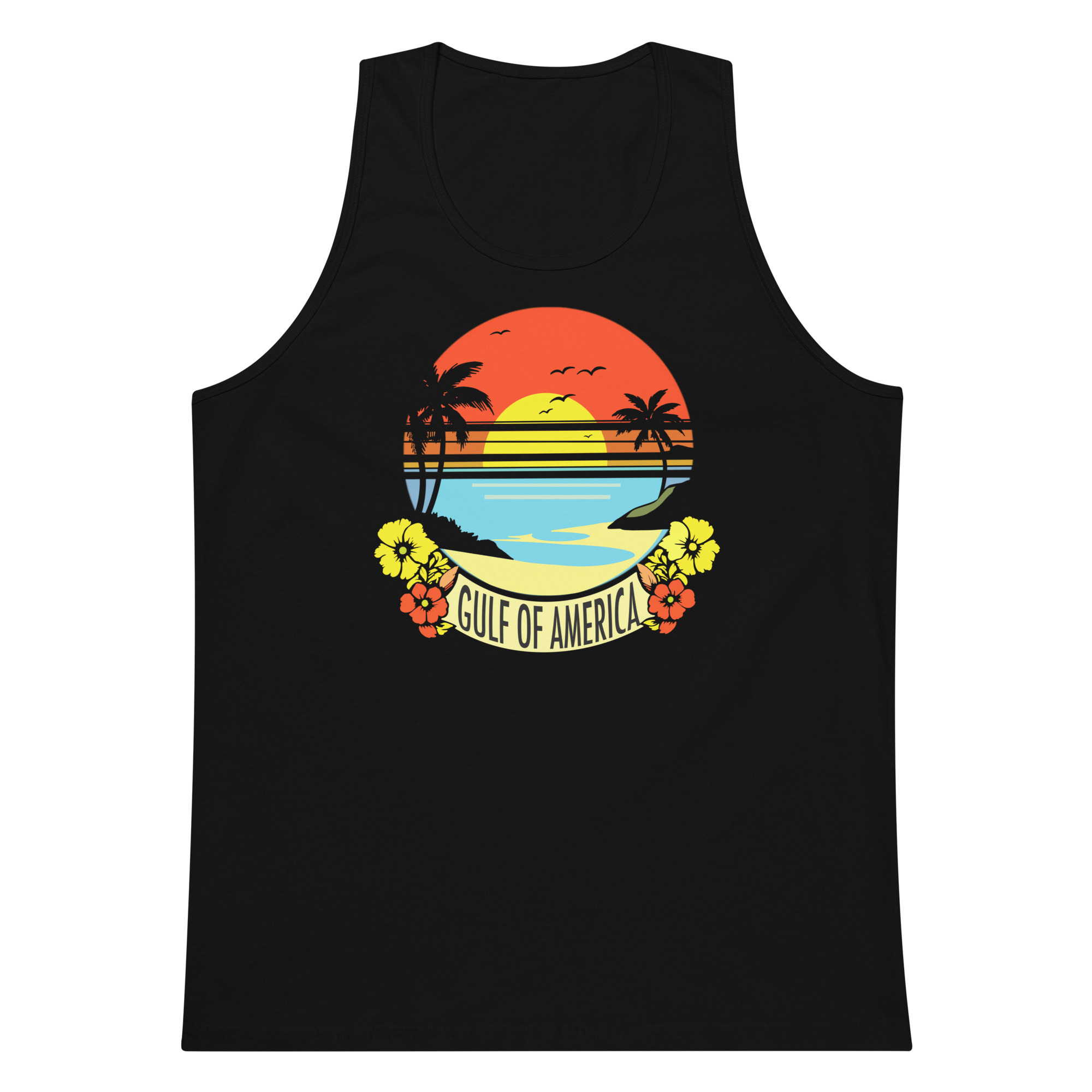 Gulf of America Tank Top / Black / M