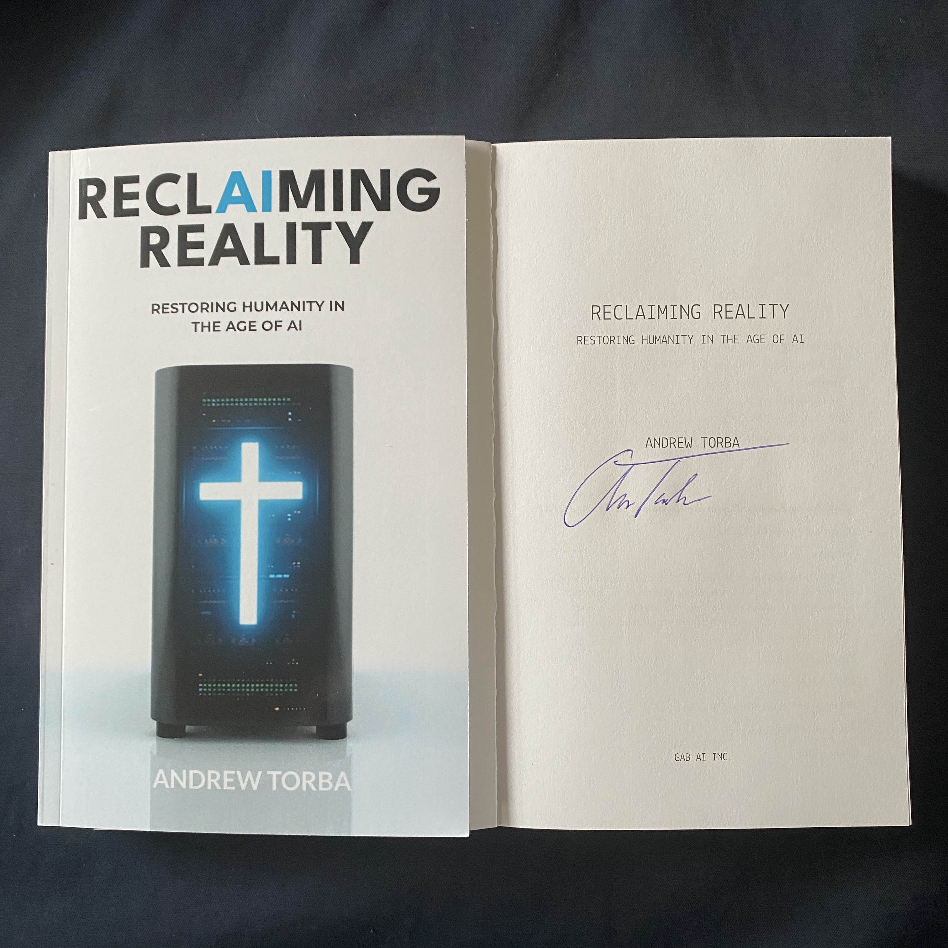 Reclaiming Reality [Physical Copy Autographed], (+1 Yr. PRO)
