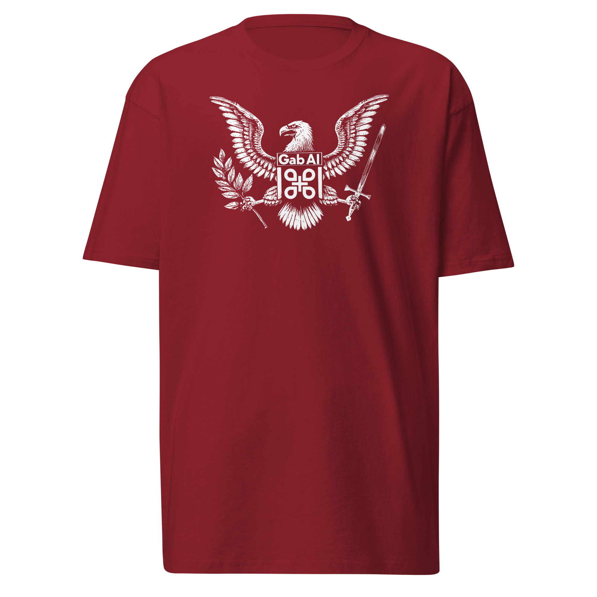 Gab A.I. T-Shirt / Brick Red / S