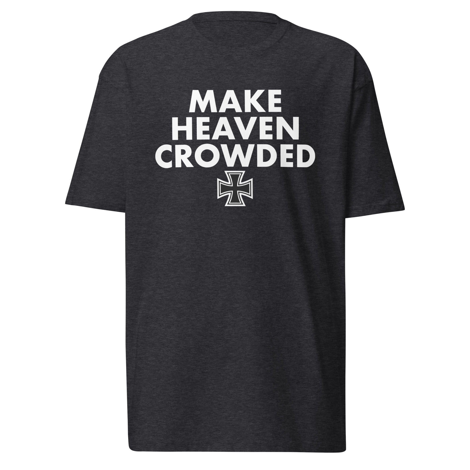 Make Heaven Crowded T-Shirt / Charcoal Heather / S