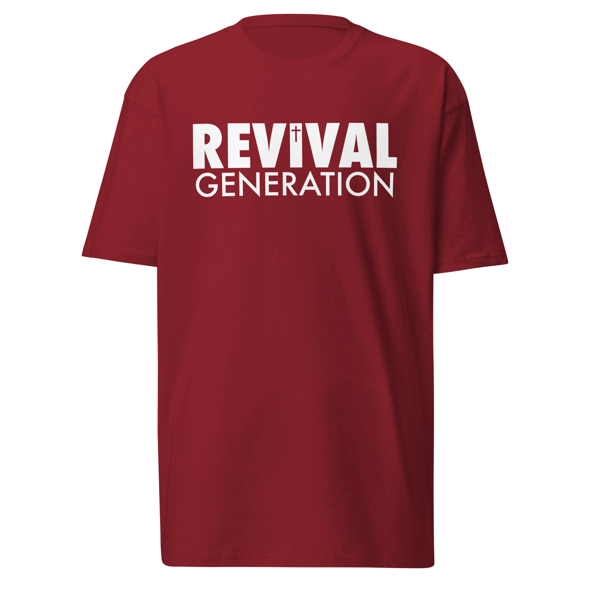 Revival Generation T-Shirt / Brick Red / S
