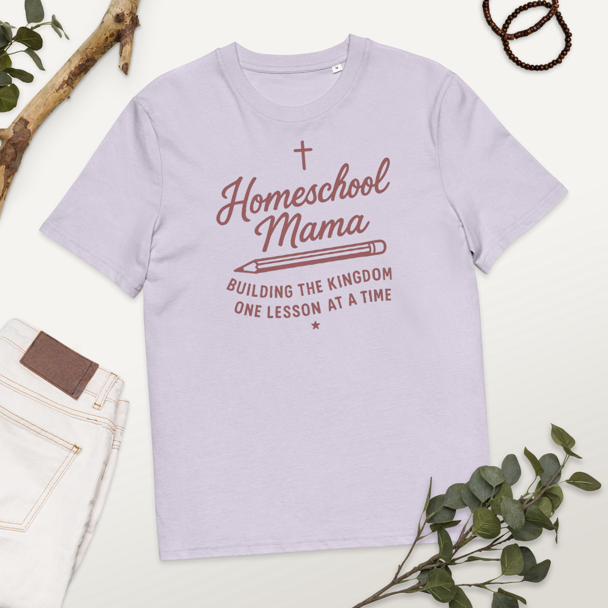 Homeschool Mama / Lavender / S