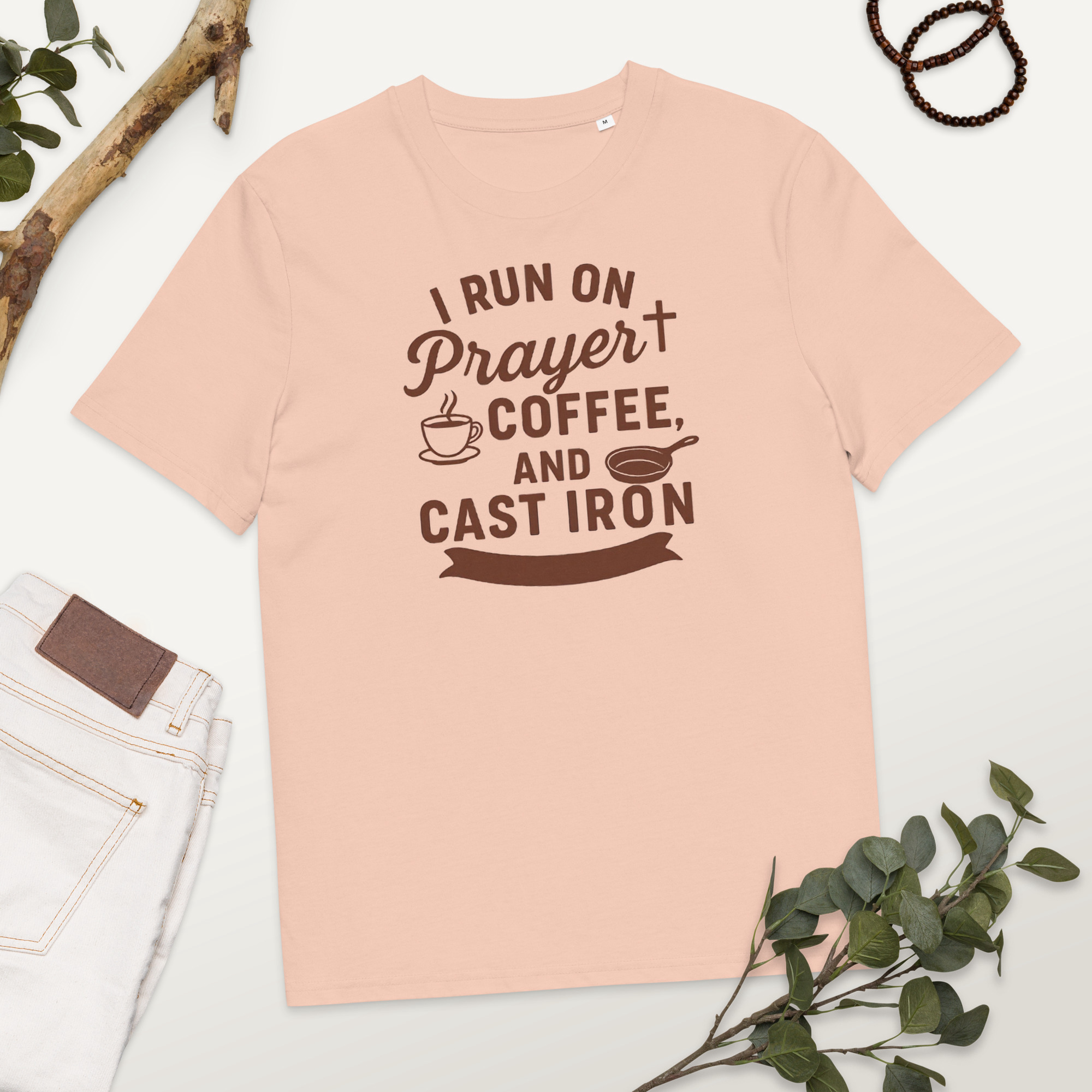 I Run On Tee / Fraiche Peche / S