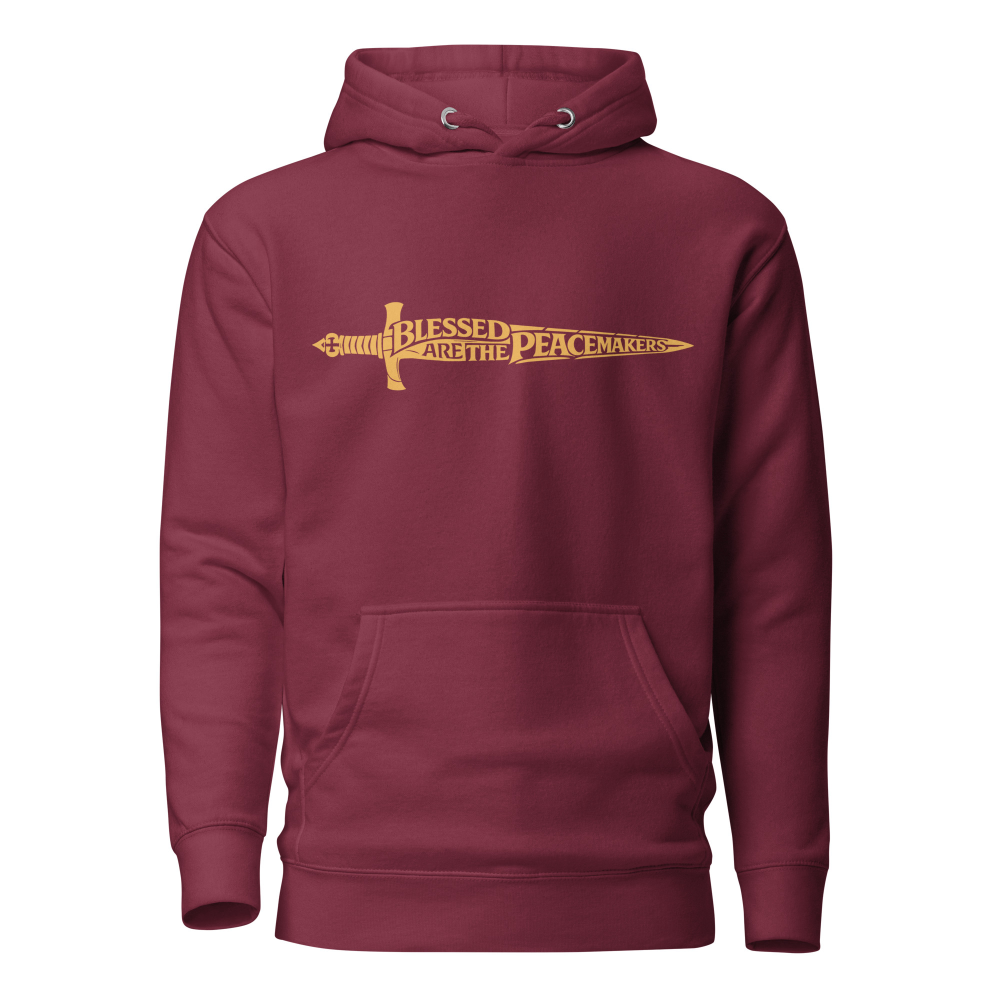 Peacemakers Hoodie / Maroon / S
