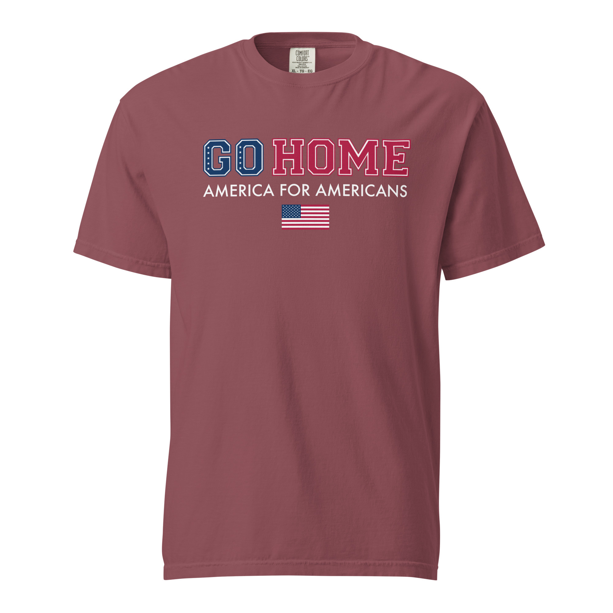 Go Home T-Shirt / Brick / S