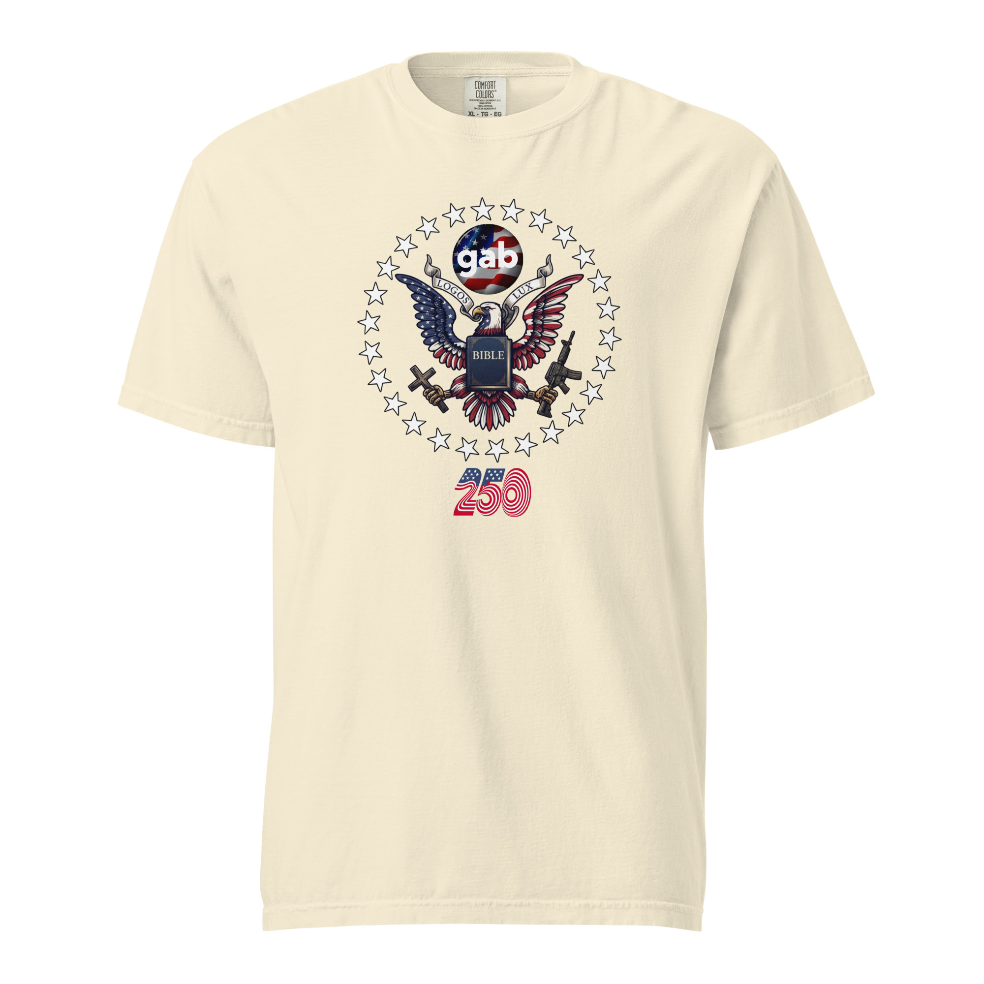 Gab Emblem 250 T-Shirt / Ivory / S